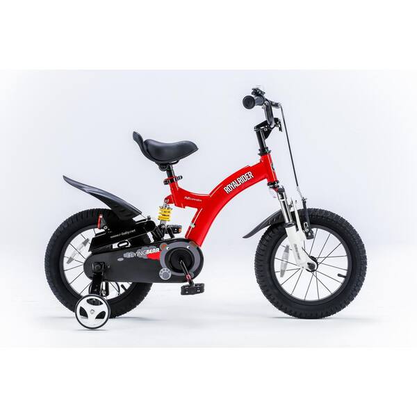 Royalbaby Flying Bear 16 in. Red Kids Bicycle