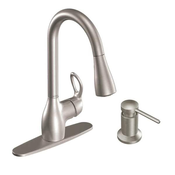 Spot Resist Stainless Moen Pull Down Kitchen Faucets Ca87011s Pdsopd 64 600 