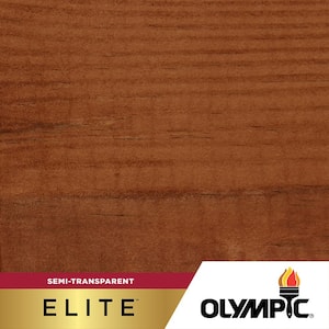 Elite 5 gal. ST-2003 Brick Red Semi-Transparent Exterior Stain and Sealant in 1-Low VOC