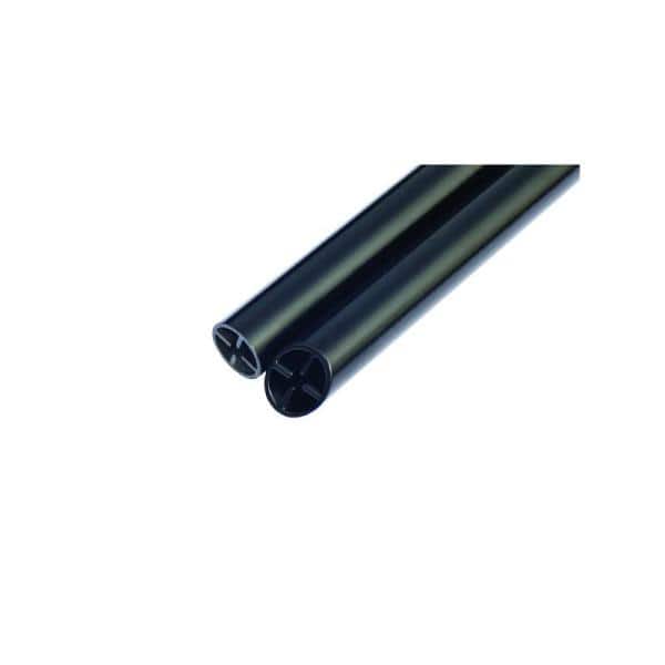 CountrySide 8 ft. x 36 in. Composite Line/Stair Section H-Channel Top Rail, Bottom Rail