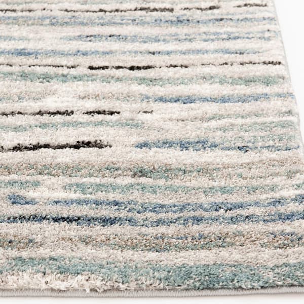 Home Decorators Collection Shoreline Multi 5 ft. x 7 ft. Striped Area Rug  1203PM58HD.101 - The Home Depot