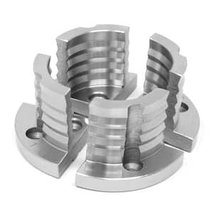 1.5 in. Double-Grooved Lathe Chuck Jaws