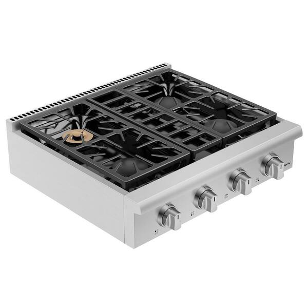 home depot gas cooktop with downdraft