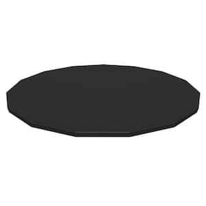 Flowclear 15 ft. x 15 ft. Round Black Above Ground Pool Leaf Cover