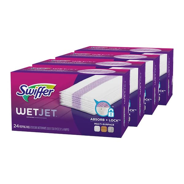 Swiffer Wet Jet Cleaning Pad Refill (24-Count) (4-Pack