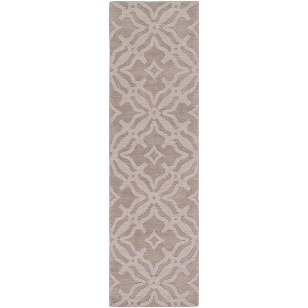 Artistic Weavers Metro Ramona Taupe 2 ft. x 12 ft. Indoor Runner Rug