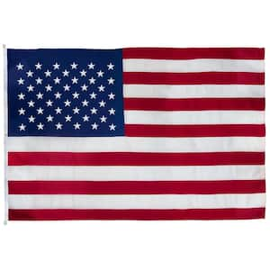 8 ft. x 12 ft. Spun Polyester Large Commercial United States Flag