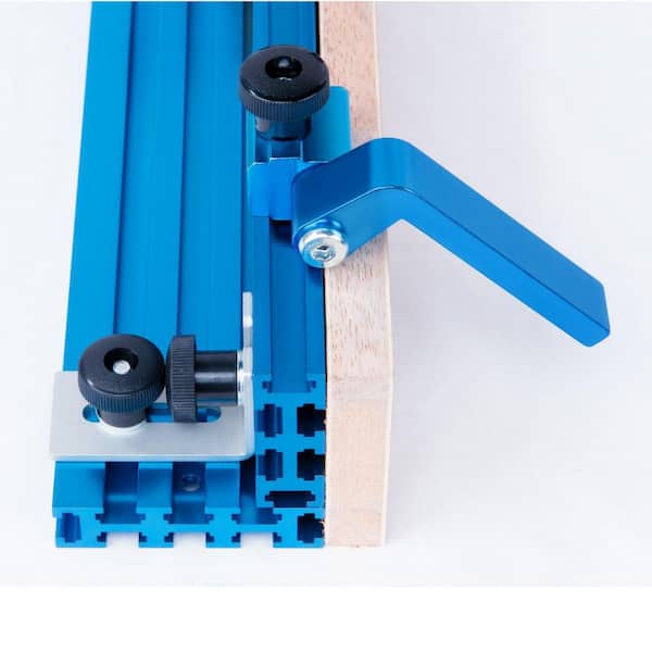 Aluminum Multi T-Track Fence Kit with T-slot Connector and Stopper  Woodworking T-Slot Sliding Bracket for Router Table Saw Table