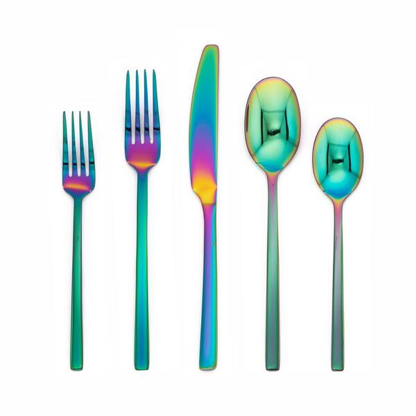 Cambridge Beacon Rainbow Mirror 20-Piece Flatware Set (Service for 4)