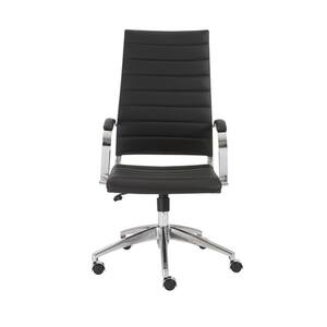 Amelia Black Aluminum Base Office/Desk Chair