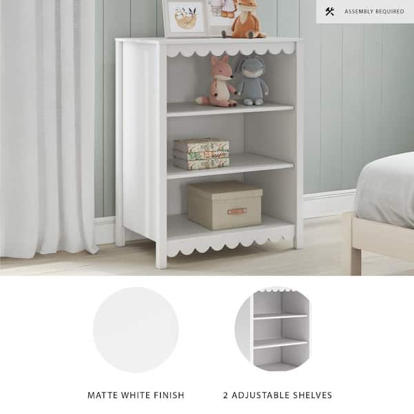 Signature DESIGN BY ASHLEY Hallityn 41.14 in. Tall White Wood 2