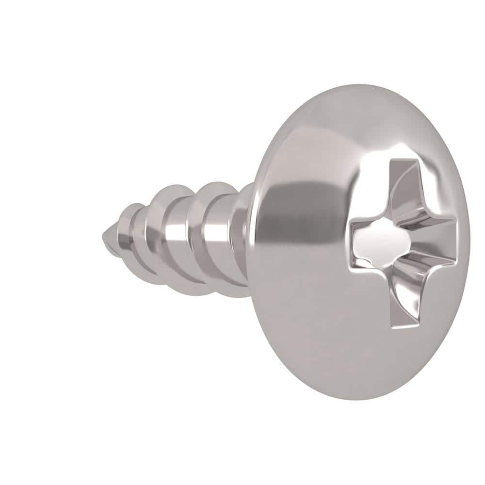 Standard Stainless License Plate Locking Fasteners