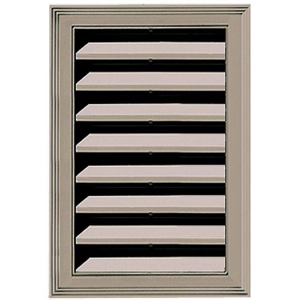 Builders Edge 12 in. x 18 in. Replacement Gable Vent #097 Clay