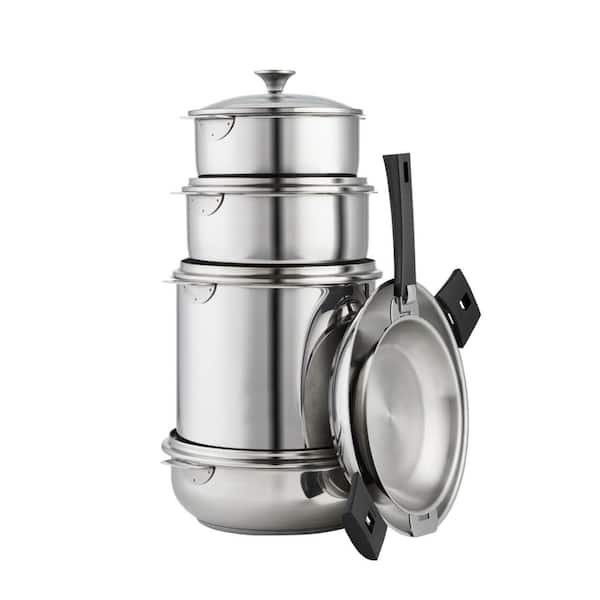 https://images.thdstatic.com/productImages/dab0259b-330f-46fd-ab36-aae111004cb4/svn/stainless-steel-cristel-pot-pan-sets-st13ptan-1d_600.jpg