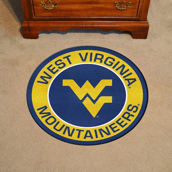West Virginia Mountaineers NCAA Home Court Indoor Area Rug 