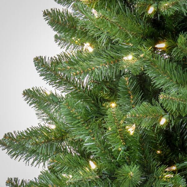 National Tree Company 7.5 ft. Pre-Lit Crater Pine Artificial 