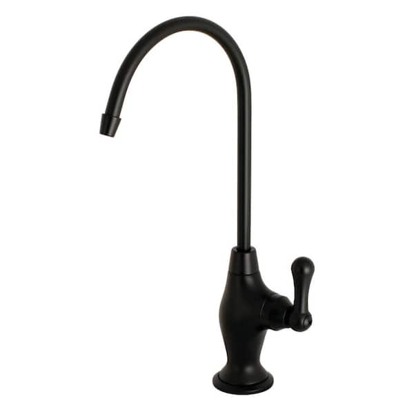 Kingston Brass Replacement Single-Handle Beverage Faucet in Matte Black ...