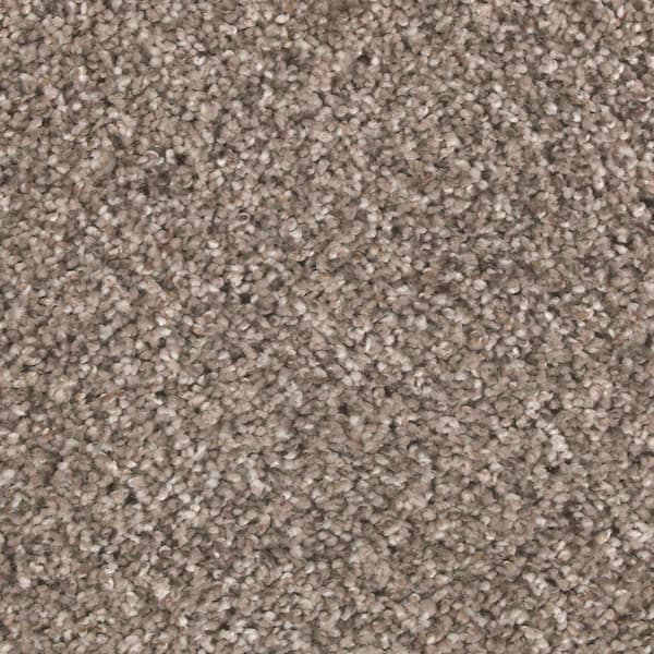 Lifeproof Tidal Pool  - Manatee - Gray 52 oz. Triexta Texture Installed Carpet