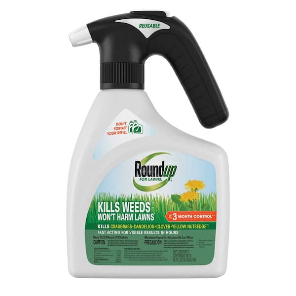 For Lawns1, 1.5L, Lawn Weed Killer with QuickHand Sprayer, For Use on Northern Grasses