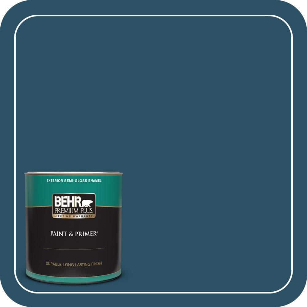 1 qt. #560D-7 Planetarium Semi-Gloss Enamel Exterior Paint & Primer price history on PriceWatchPro
