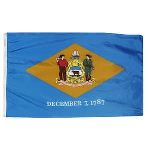 3 ft. x 5 ft. Delaware State Flag