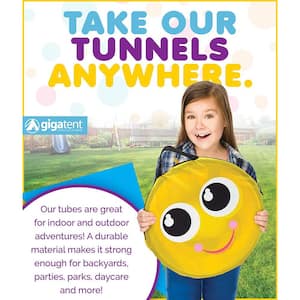 72 in. L Yellow Bee Play Tunnel