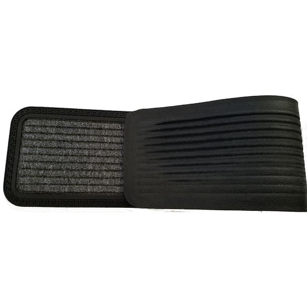 48 in. x 10 in. Gray Coir Outdoor Door Mat