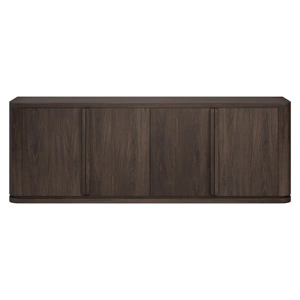 Vance 68 in. Alder Brown TV Stand Fits TV's up to 75 in.