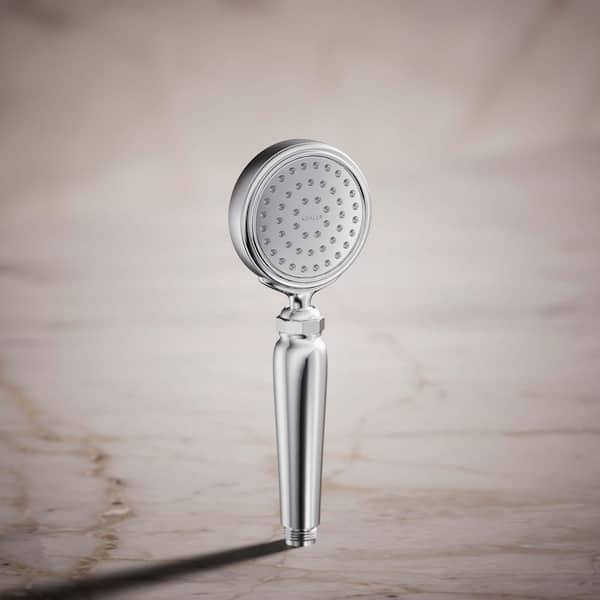 Artifacts 1-Spray Wall Mount Handheld Shower Head with 2.5 GPM in Polished Chrome