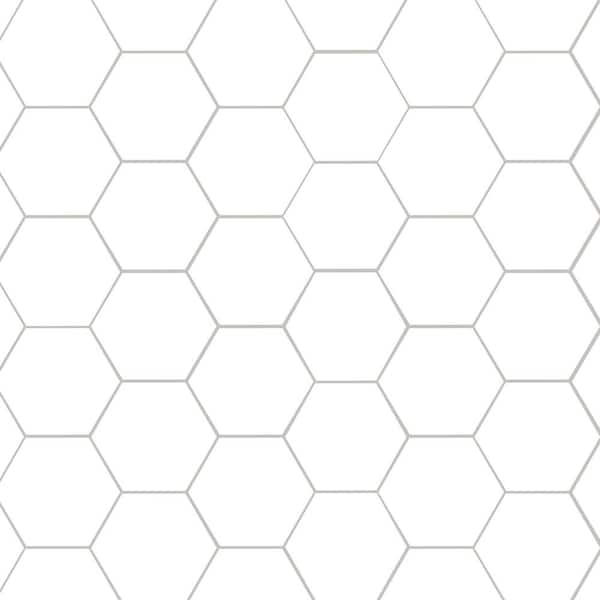 Hensly Ecru 9 in. x 10 in. Matte Porcelain Floor and Wall Tile (6.89 sq. ft./Case)