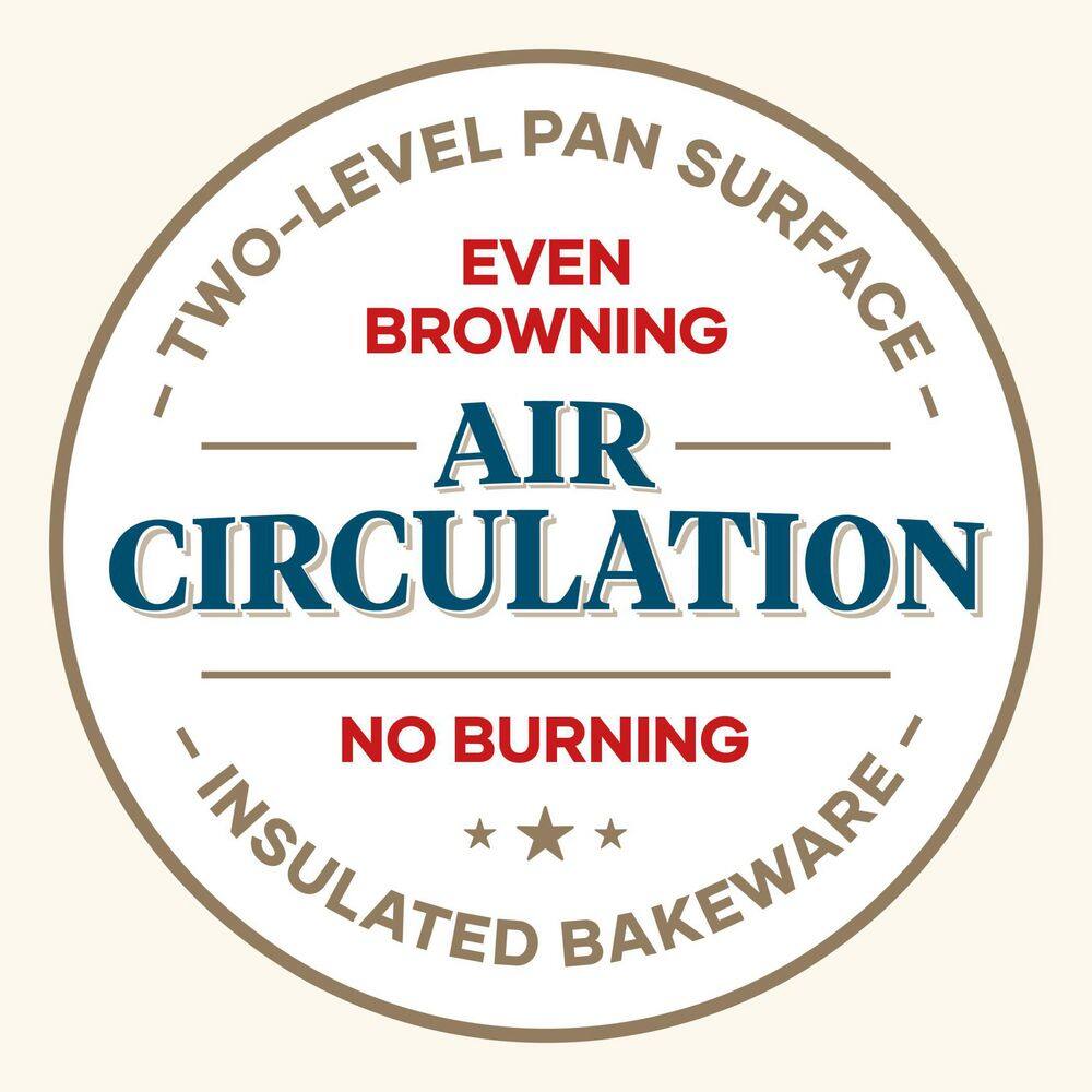 Farberware Insulated Nonstick Stainless Steel 2-Piece Sheet Pan Set
