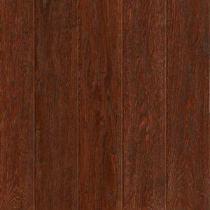 American Vintage Black Cherry Oak 3/8 in. T x 5 in. W Hand Scraped Engineered Hardwood Flooring (25 sqft/case)