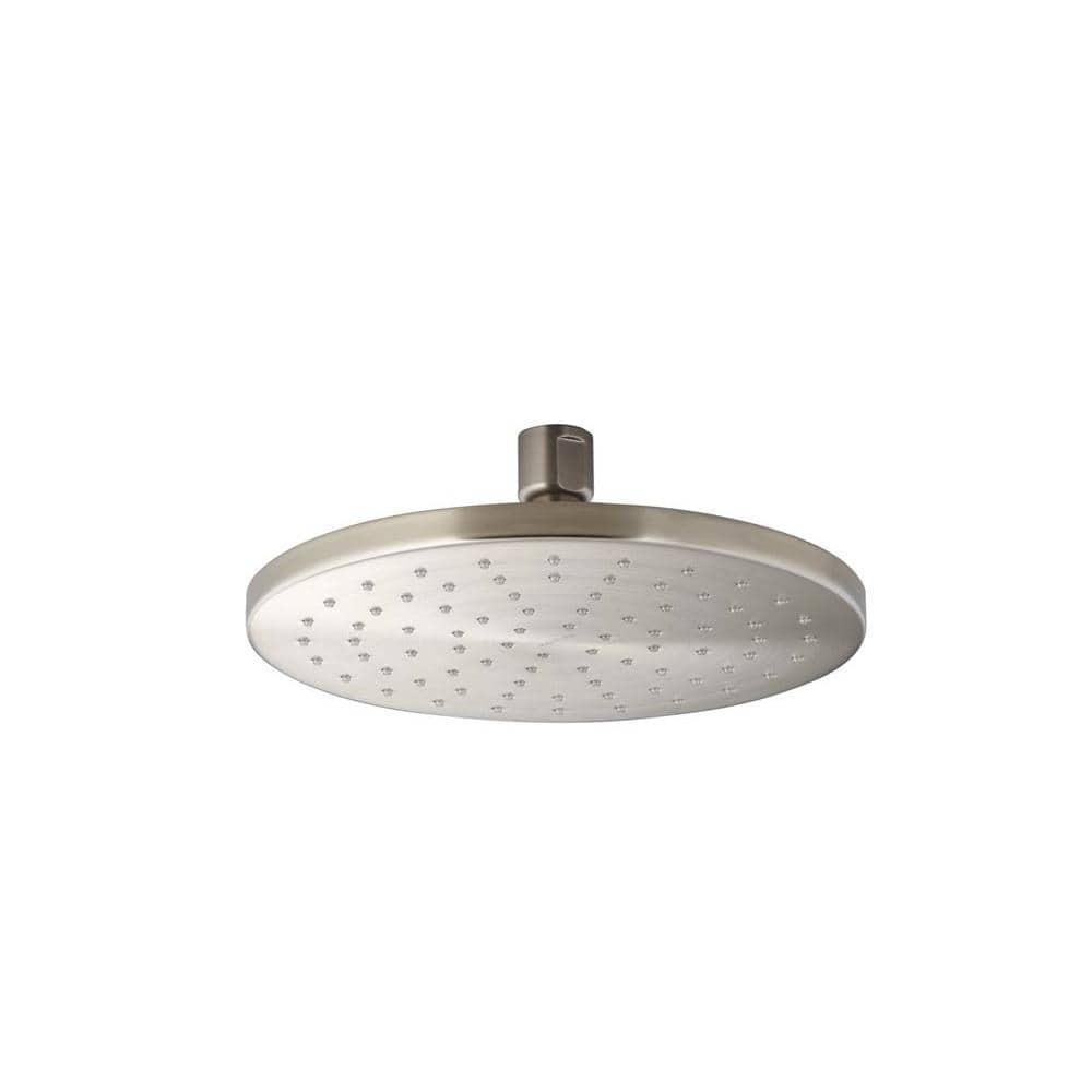 KOHLER 1Spray 8 in. Single Ceiling Mount Fixed Rain Shower Head in