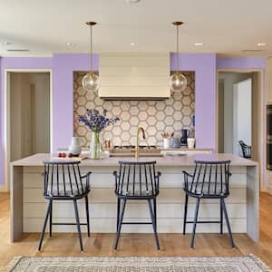 1 gal. #MQ4-59 Purple Gladiola Semi-Gloss Interior Paint