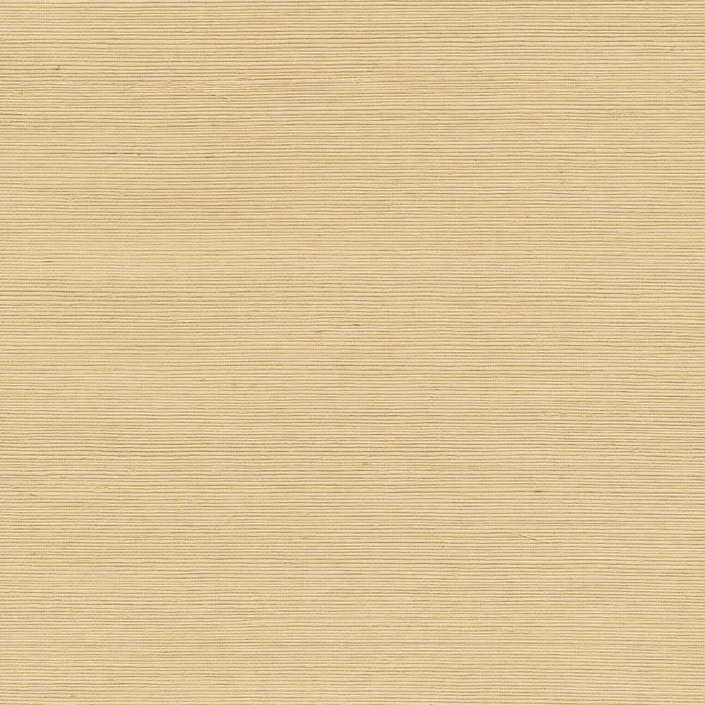 Junpo Wheat Grasscloth Non-Pasted Removable Wallpaper