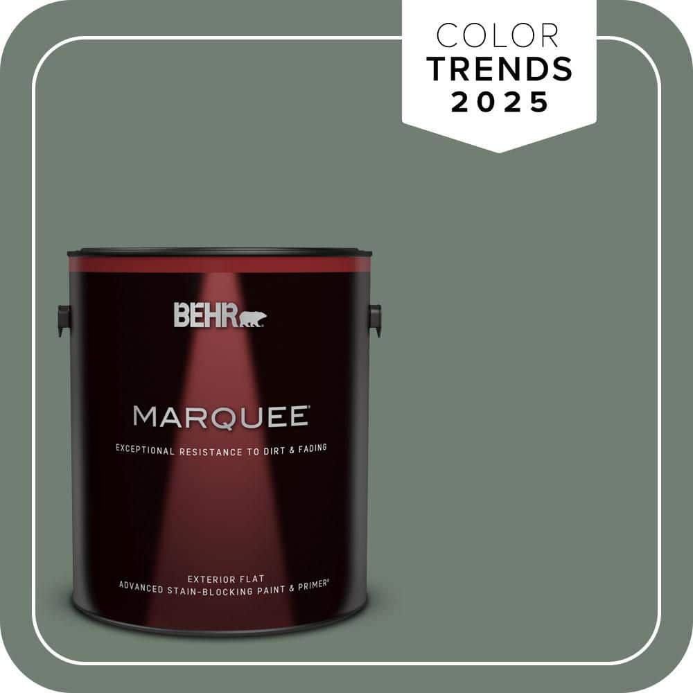 BEHR MARQUEE #N420-5 Boreal Flat Exterior Paint Primer