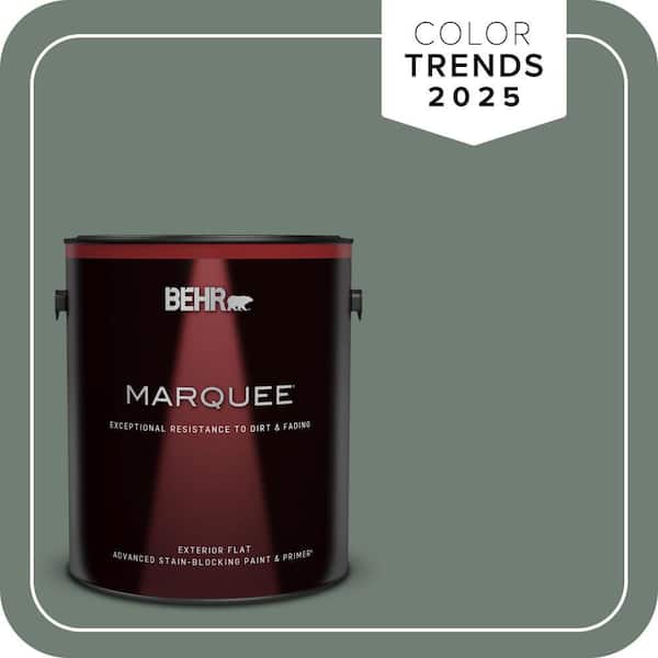 BEHR MARQUEE 1 gal. #N420-5 Boreal Flat Exterior Paint & Primer