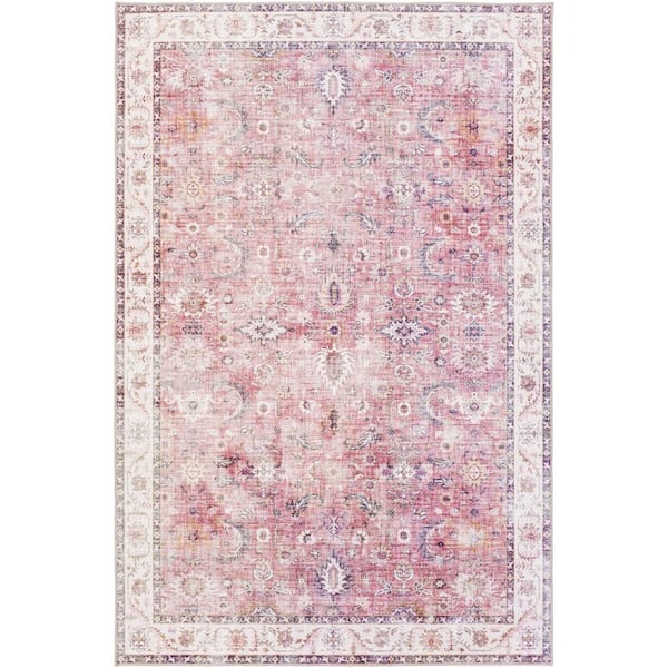 Livabliss Maera Mauve 7 ft. 6 in. x 9 ft. 6 in. Area Rug