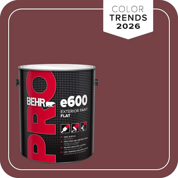 BEHR PRO 1 gal. #MQ1-15 Rumors Flat Exterior Paint