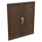 Style+ 25 in. W Traditional Chocolate Closet Door Kit