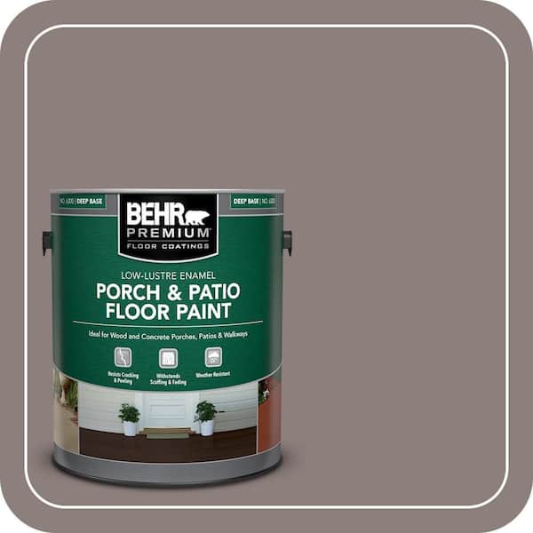 1 gal. #MS-89 Folkstone Low-Lustre Enamel Interior/Exterior Porch and Patio Floor Paint