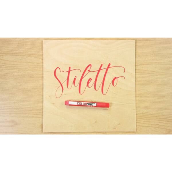 Stiletto Red Acrylic Craft Paint Pen