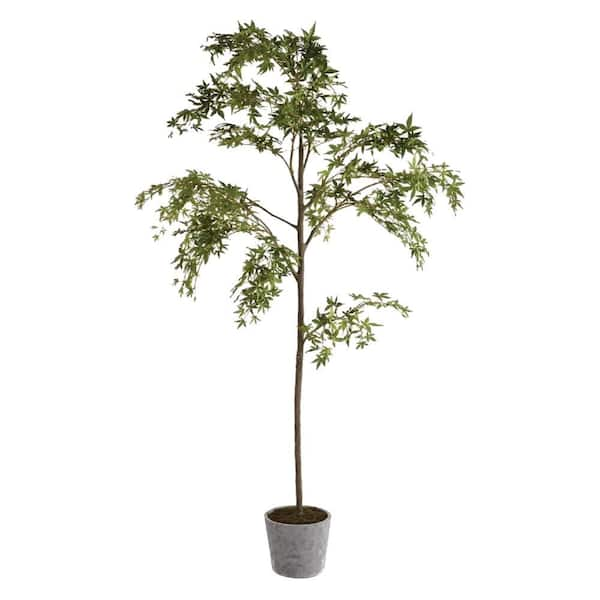 Unbranded 7 ft. Poly and Plastic Maple Tree