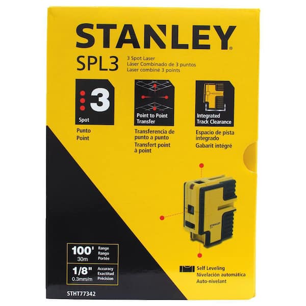Stanley STHT77342 SPL3 3 Spot Beam Laser Level 