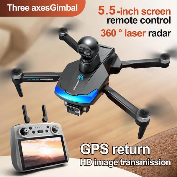 Vrbgify GPS Drone with 4K Professional Dual Camera 5G Digital