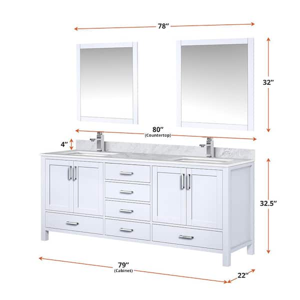 Disar 15x72 Inch Bathroom Vanity Tall Cabinet - Disar Trade