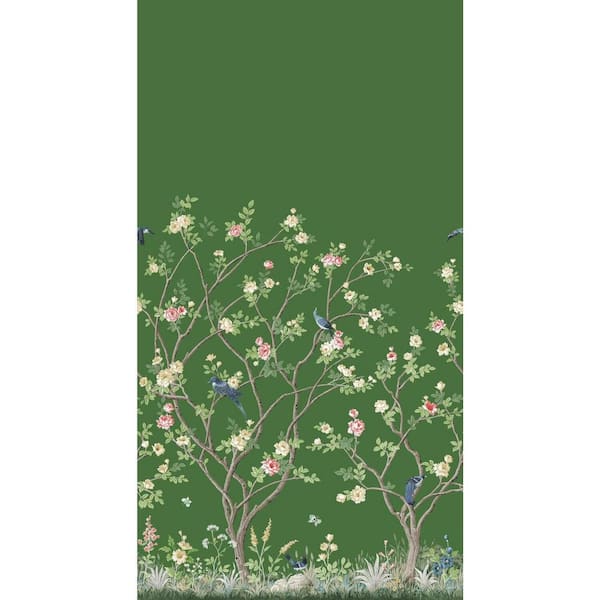 York Wallcoverings 56.53 SQ. FT. LINGERING GARDEN MURAL