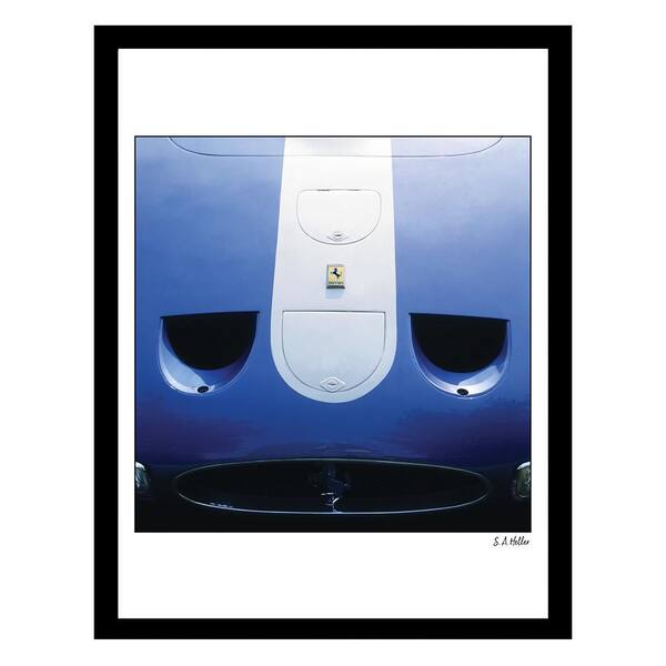VENICE BEACH Collections Heller Photography CLASSIC FERRARI Framed Printed by Steven A. Heller Abstract Poster Art Print 18 in. x 14 in.