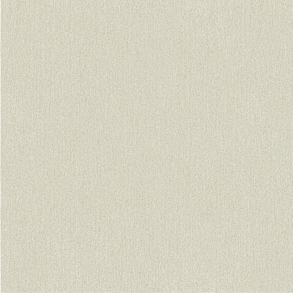 Advantage Melvin White Stria Vinyl Non-Pasted Textured Non Woven Repositionable Wallpaper
