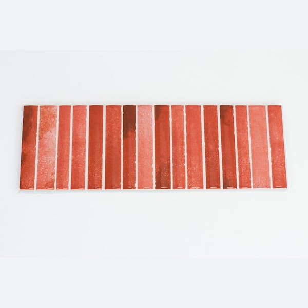 Colorido Ceramic Subway 4"x 12"x 8mm Wall Tile Case - Canyon (33 PCS/10.76 Sq. Ft.)